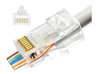 Lanview LVN125306 - RJ45 - Transparent - Männlich - Gerade - Cat6a - U/UTP (UTP)