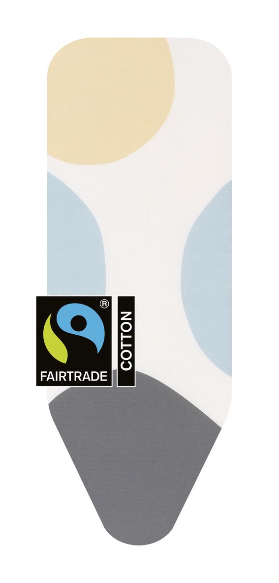 Brabantia Baumwollbezug C, 124x45cm, Perfect Flow, Spring Bubbles