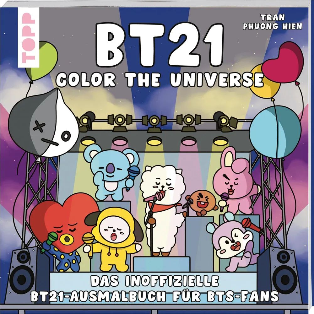 frechverlag GmbH BT21 Color the Universe