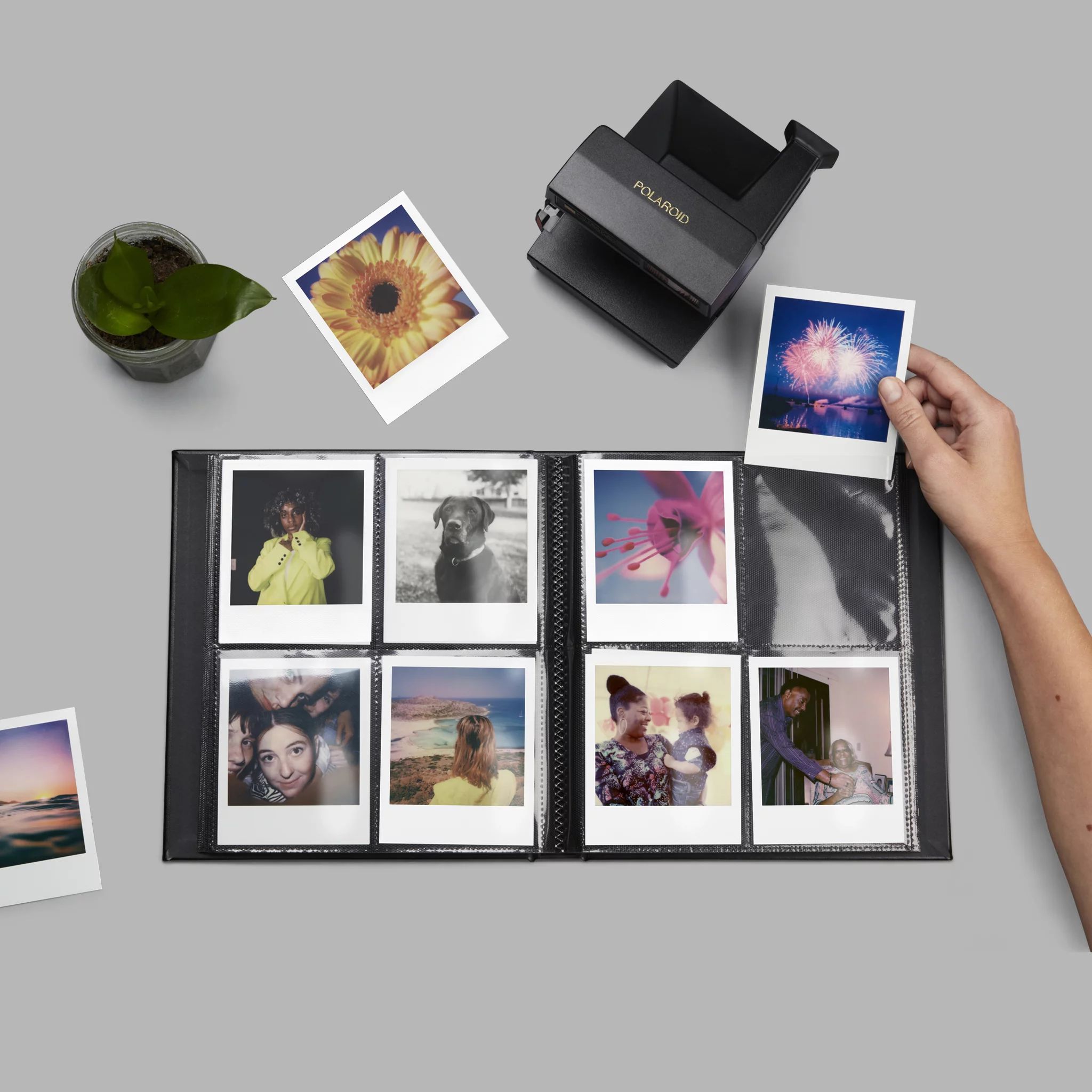 Polaroid ALBUM LARGE SCHWARZ