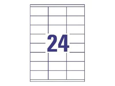 Avery Zweckform Avery - Weiß - 70 x 35 mm 2400 Etikett(en) (100