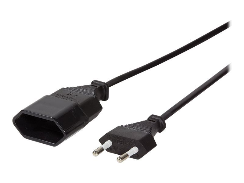 LogiLink Spannungsversorgungs-Verlängerungskabel - Eurostecker (W)