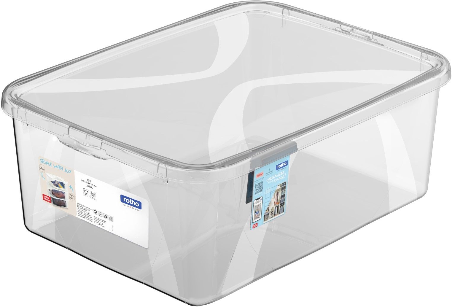 Rotho Box 10 l mit Deckel LONA