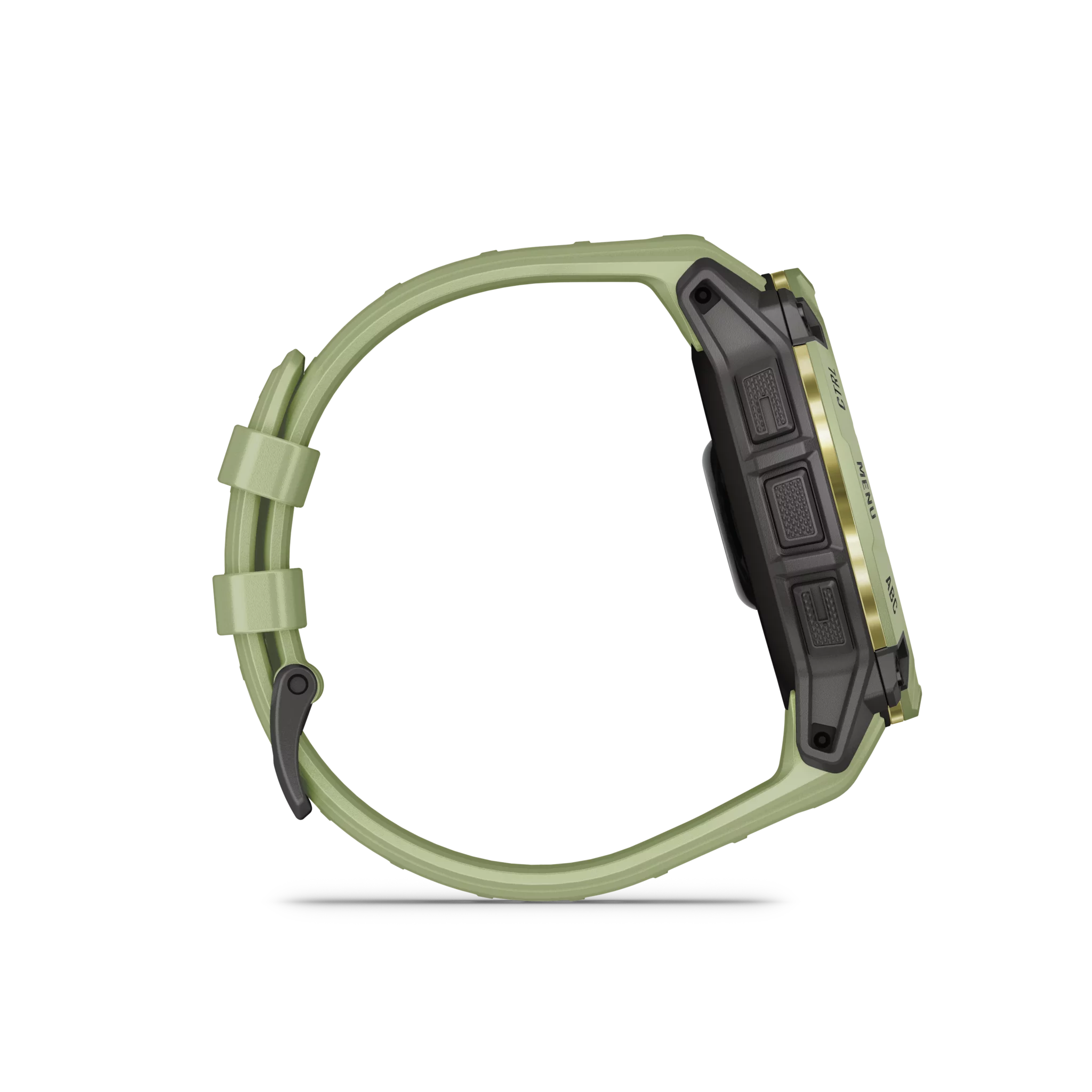 Garmin Instinct 3 AMOLED, 50mm Kieselgrau/Farngrün mit Silikon-Wechselarmband, 26mm