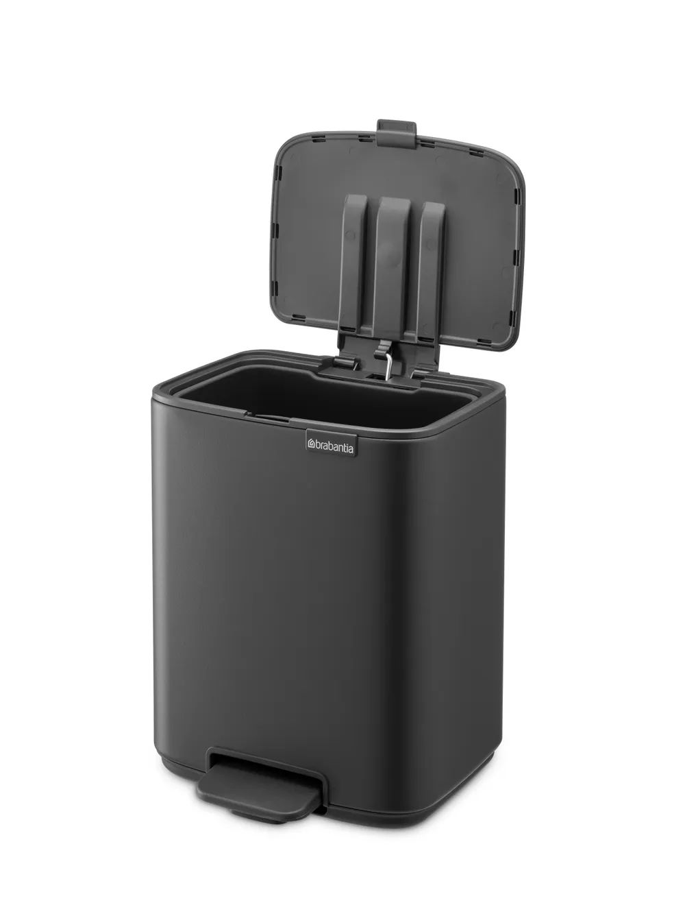 Brabantia Bo Treteimer, 7L - Mineral Infinite Grey