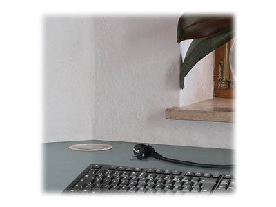 Brennenstuhl ALU-Tischsteckdosenleiste 3fach sw.
