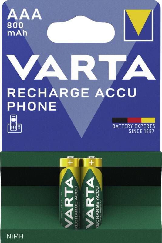 Varta 58398 Accu Phone Micro 800mAh 2er Pack