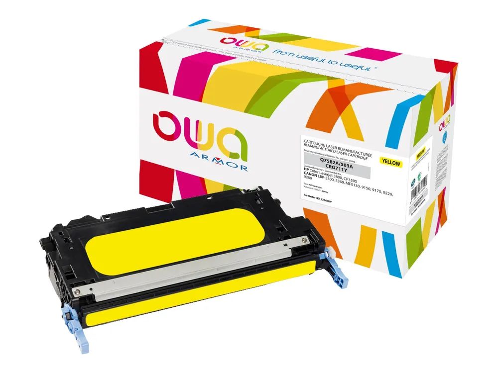 Armor Gelb - kompatibel - Tonerpatrone - für HP Color LaserJet 3800