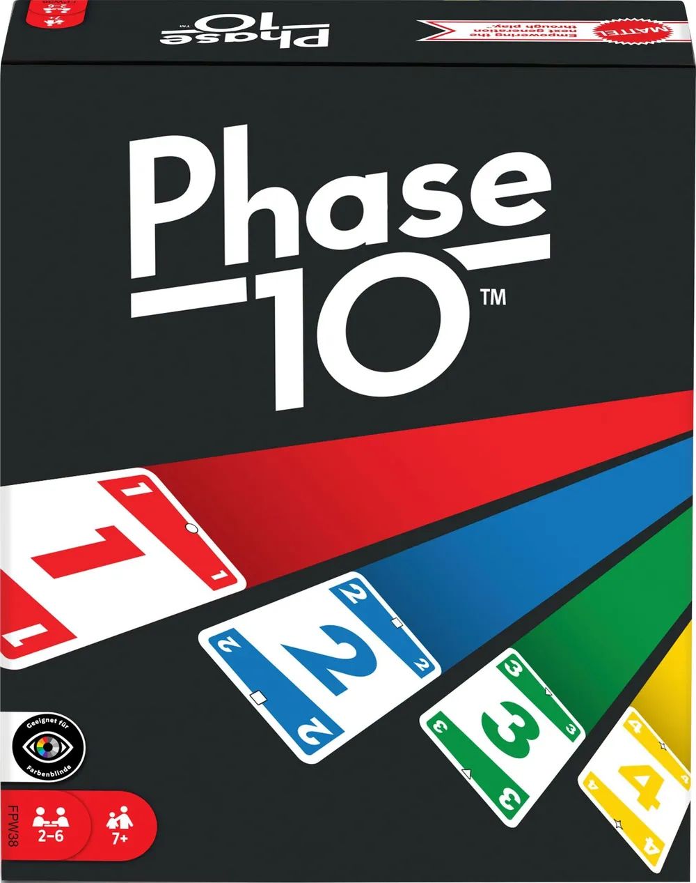 Mattel GmbH Phase 10 Kartenspiel (D)