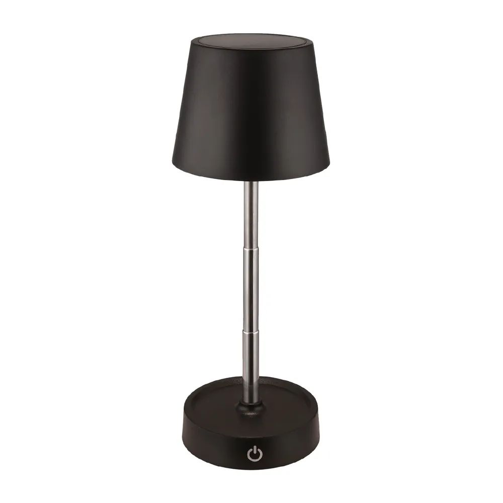 MUSIC HERO Dekorative, ausziehbare und aufladbare Tischlampe, bis zu 3 Std. Stimmungslicht