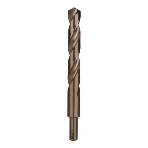 RUKO Spiralbohrer DIN 338 Typ N HSSCo5 abgesetzter Schaft