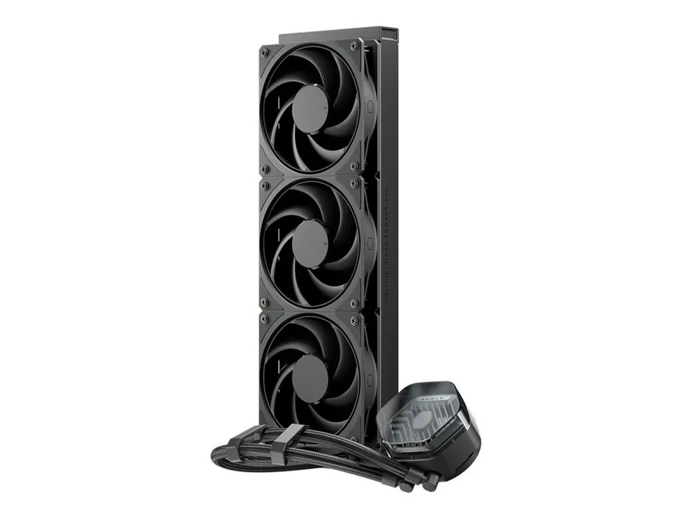 Cooler Master MasterLiquid 360 Atmos Stealth - Prozessor-Flüssigkeitskühlsystem - Kühlergröße: 360 mm - (für: LGA1851, LGA1700, LGA1200, LGA1151, LGA1150, LGA1155, LGA1156, AM4, AM5)