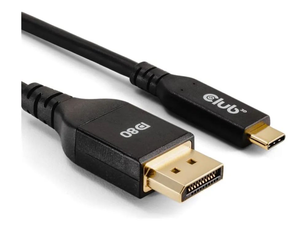 Club 3D Adapterkabel - 24 pin USB-C (M) zu DisplayPort (M)