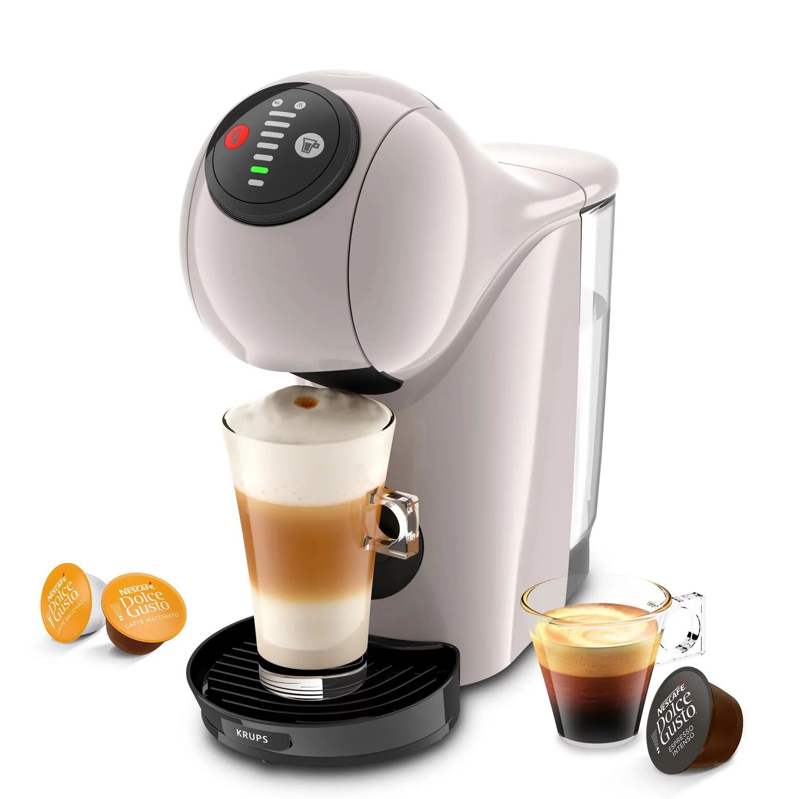 KRUPS NESCAFÉ® Dolce Gusto®KP243A  Kapselmaschine GENIO S - Taupe