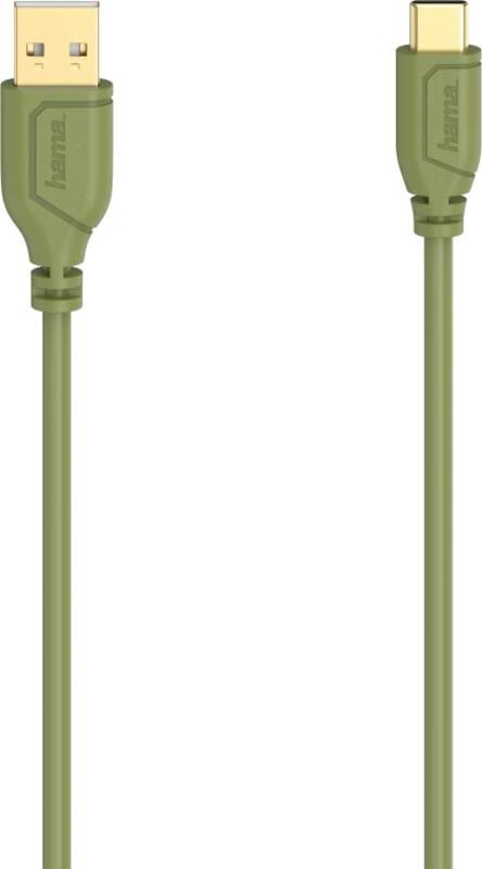 Hama 200637 USB-A auf USB-C, Flexi+Slim, 0,75m