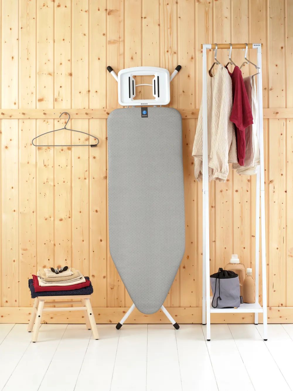 Brabantia Bügeltisch C, 124x45cm, Dst-Mulde Solide - Metallised