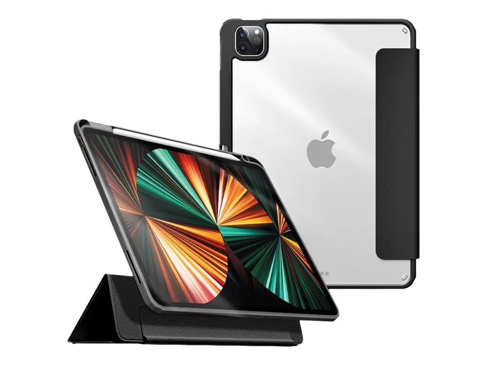 eSTUFF Boston - Flip-Hülle für Tablet - Polyurethan, Polycarbonat, Thermoplastisches Polyurethan (TPU)