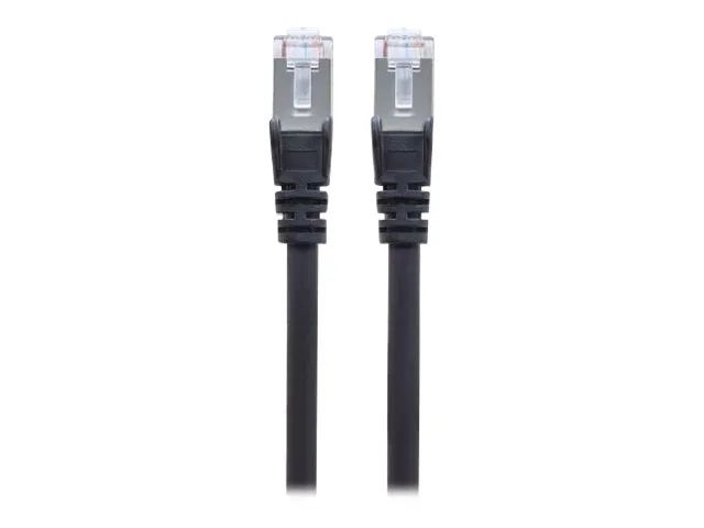 Intellinet Network Patch Cable, Cat6, 20m, Black, Copper, S/FTP, LSOH / LSZH, PVC, RJ45, Gold Plated Contacts, Snagless, Booted, Lifetime Warranty, Polybag - Patch-Kabel - RJ-45 (M)