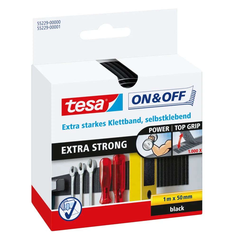 Tesa On & Off - Montagekleber - 5 cm x 1 m