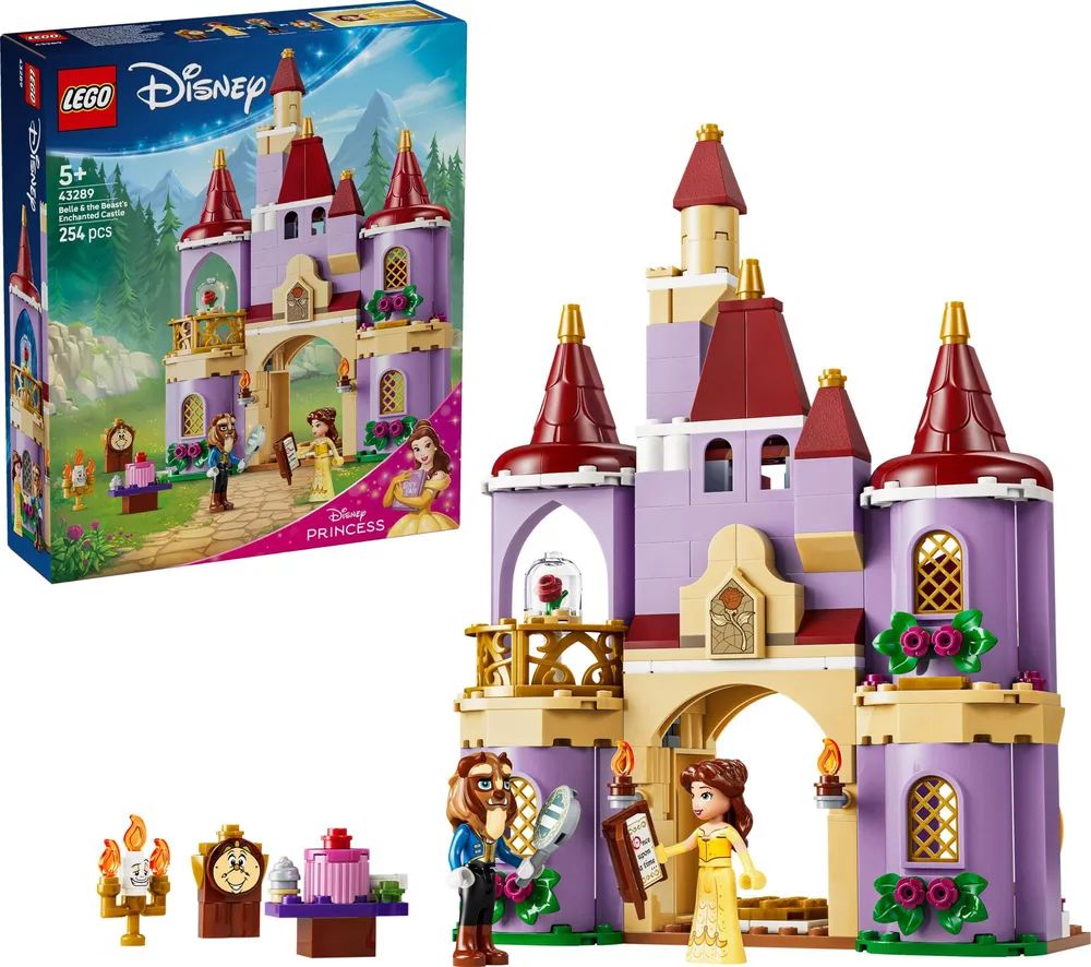 LEGO Disney 43289 - Das verzauberte Schloss von Belle und dem Biest