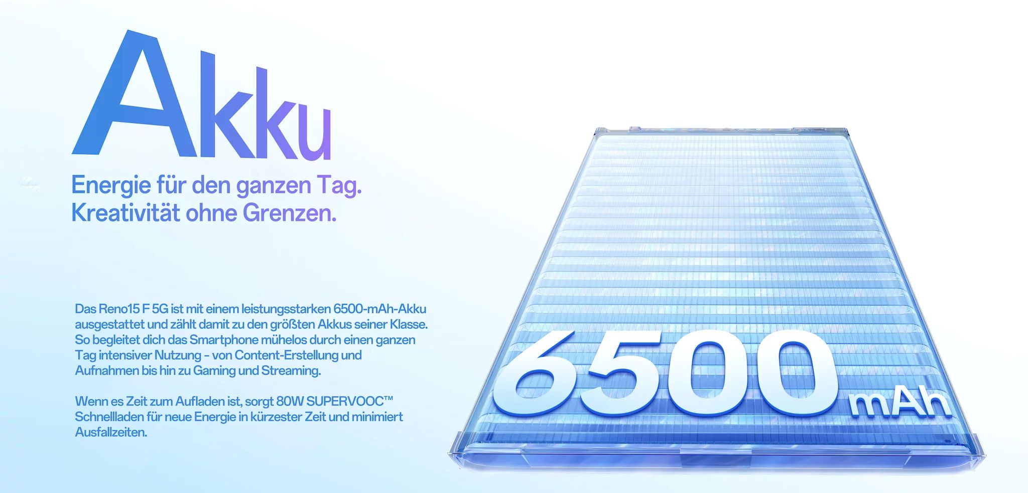 OPPO Reno15 F 5G, 8/256, Aurora Blue