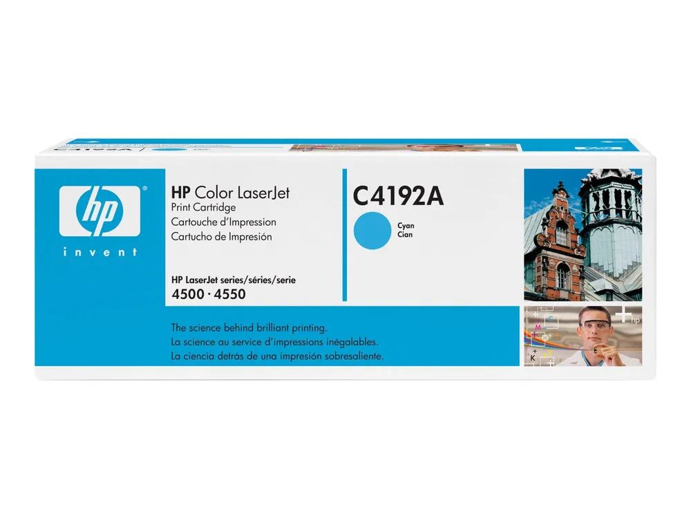 HP C4192A - Cyan - original - LaserJet - Tonerpatrone (C4192A)