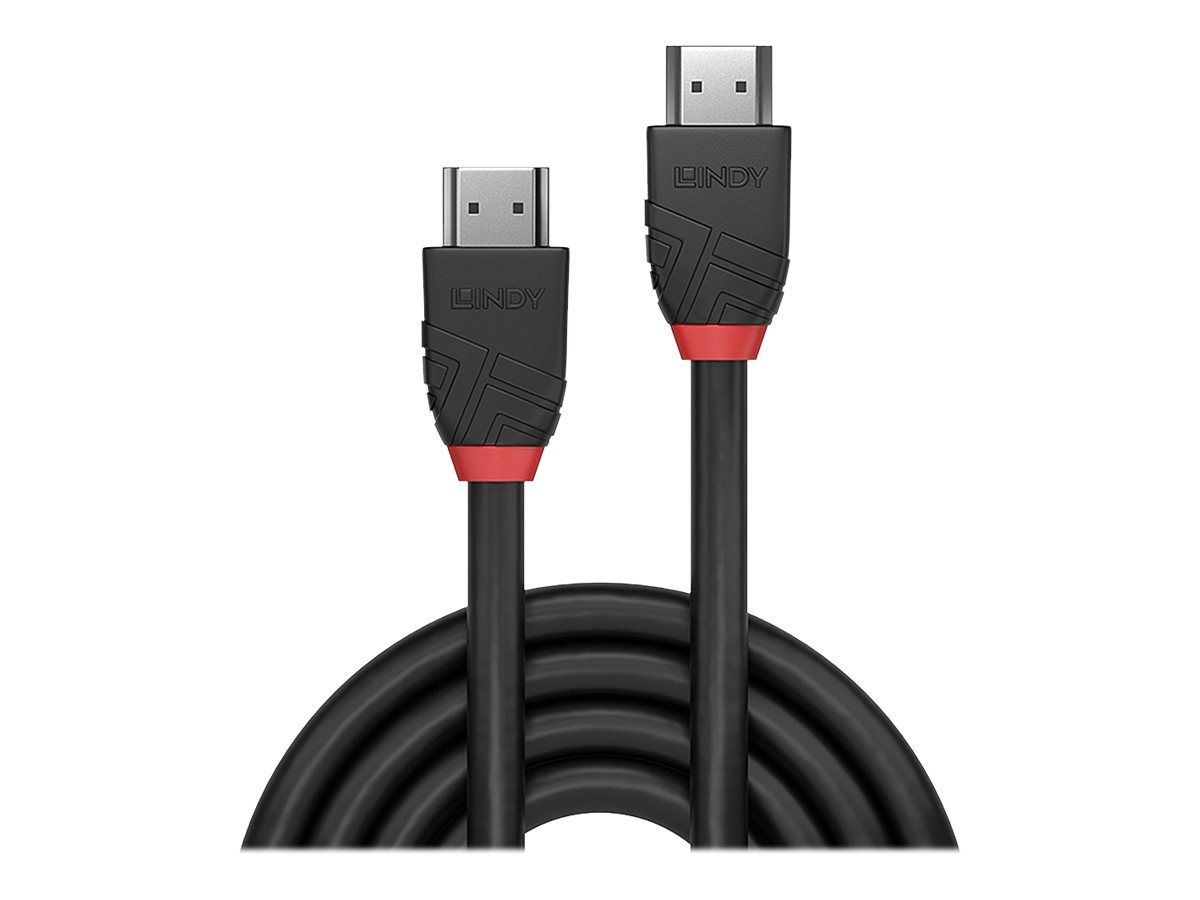 Lindy Black Line - HDMI-Kabel mit Ethernet - HDMI männlich zu HDMI männlich