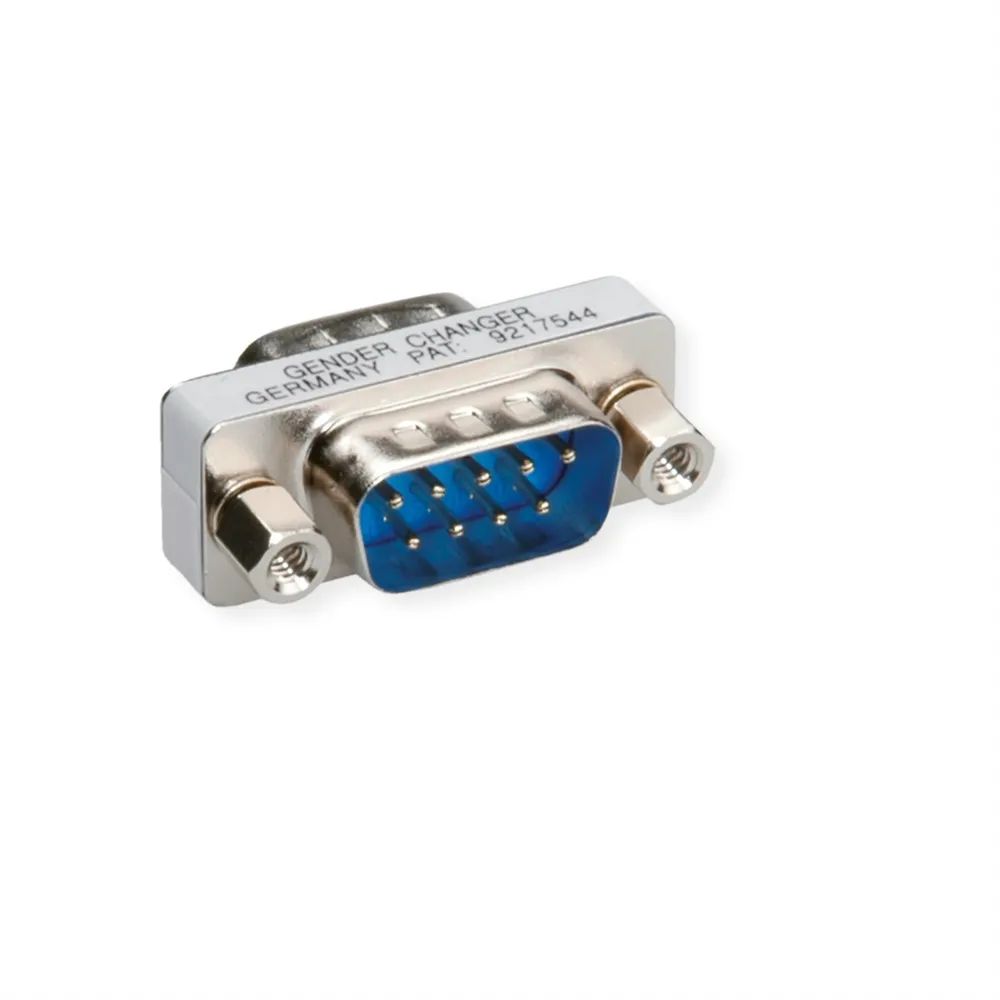 ROLINE Mini Gender Changer, 9pol. Stecker-Stecker