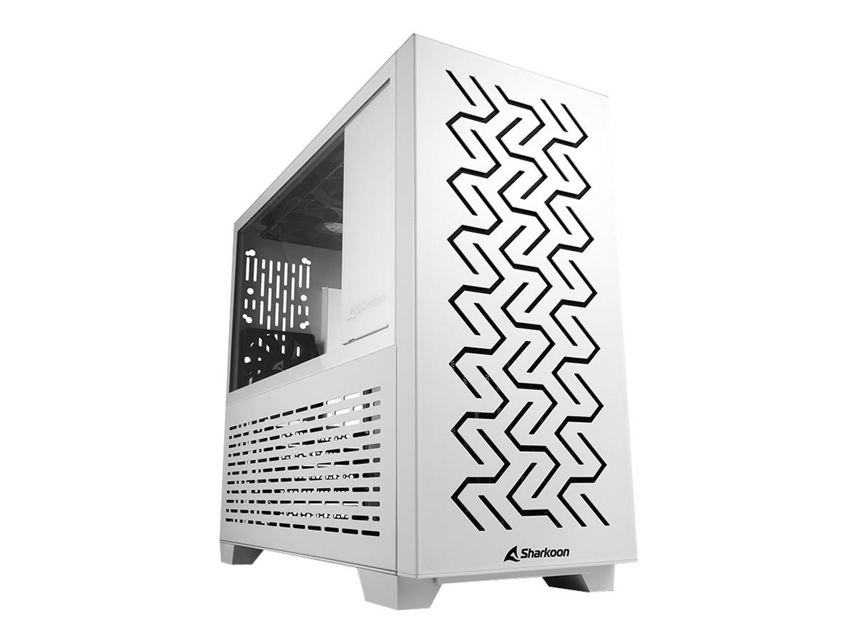 Sharkoon MS-Z1000 - microATX - Seitenteil mit Fenster (gehärtetes Glas)