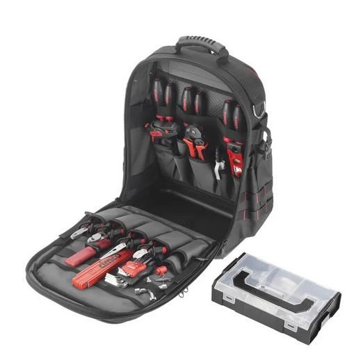 Cimco WERKZEUG-RUCKSACK+ L-BOXX MINI / CIMCO ERGO-XL30 EL. 24TLG. 170426