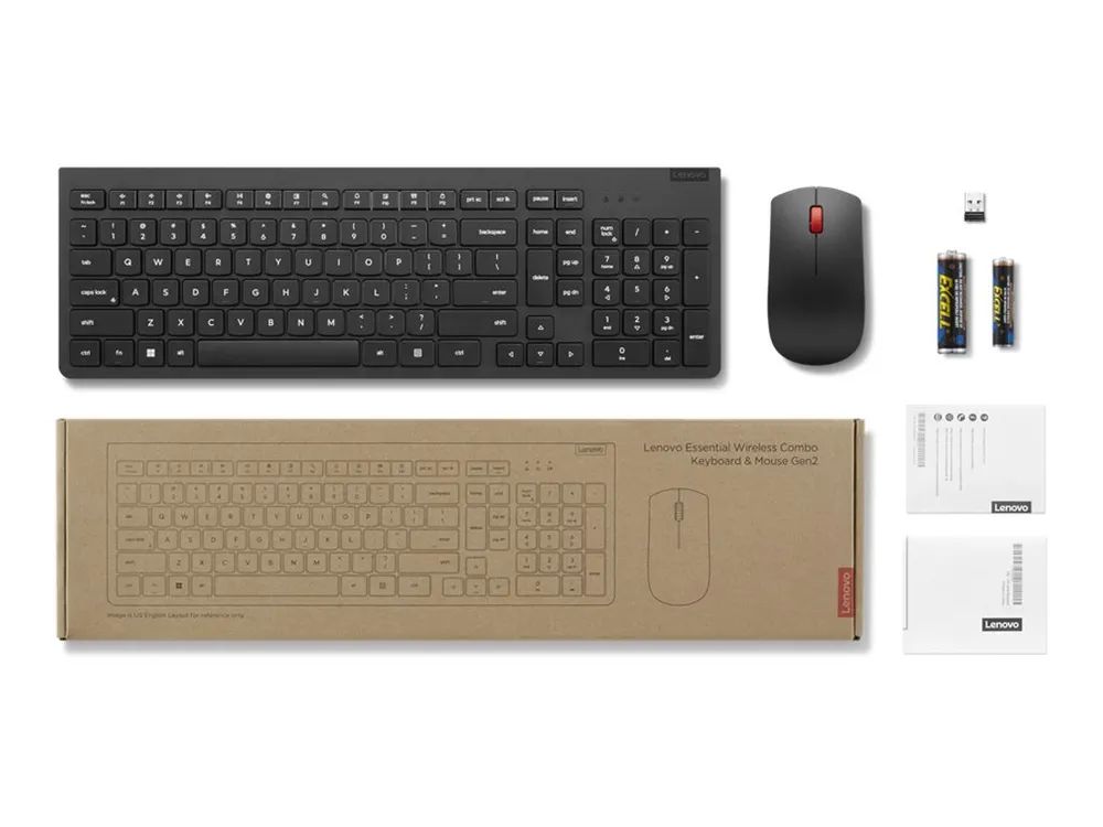 Lenovo Essential Wireless Combo Gen 2 - Tastatur-und-Maus-Set