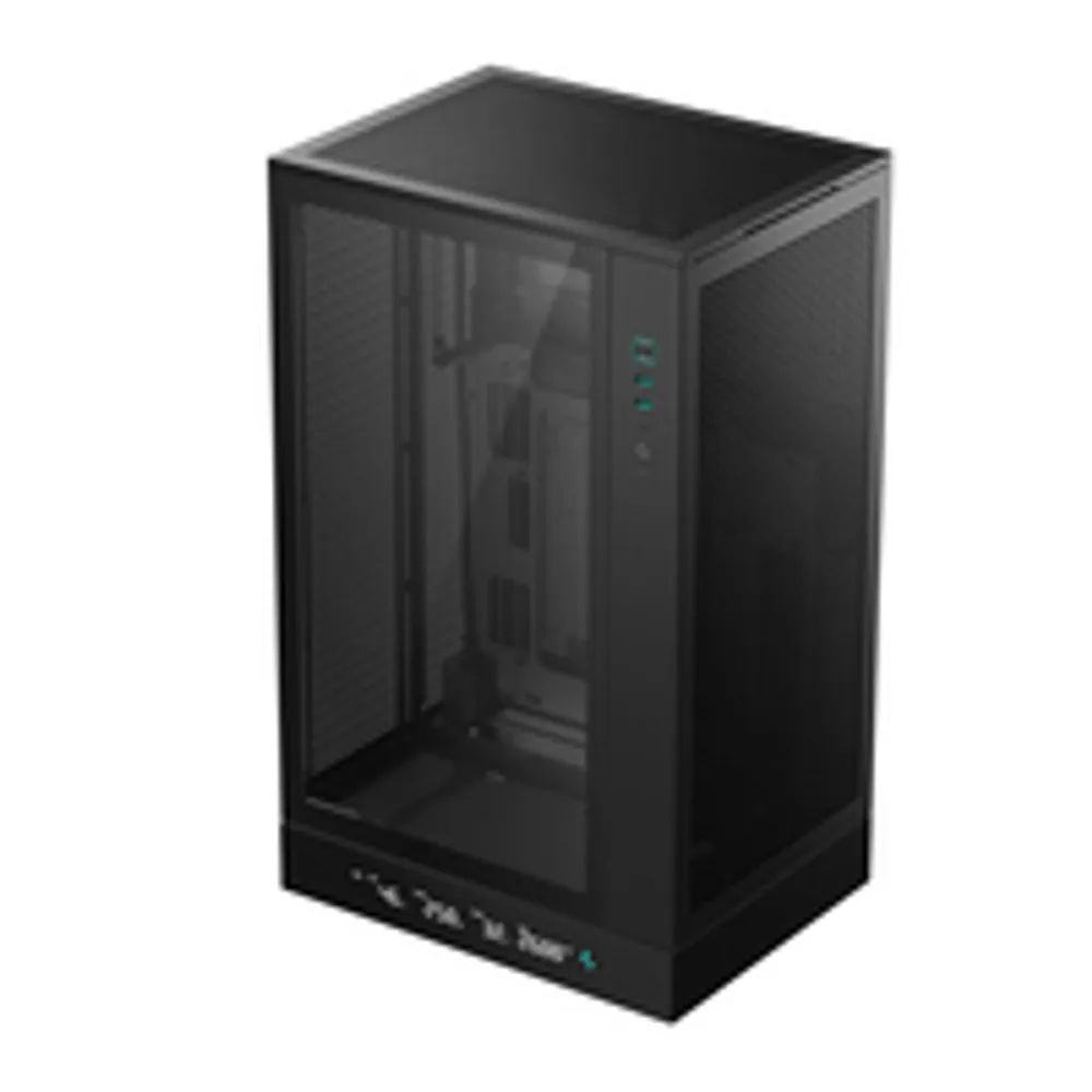Deepcool CH270 Digital schwarz Tempered Glass - Gehäuse - ATX