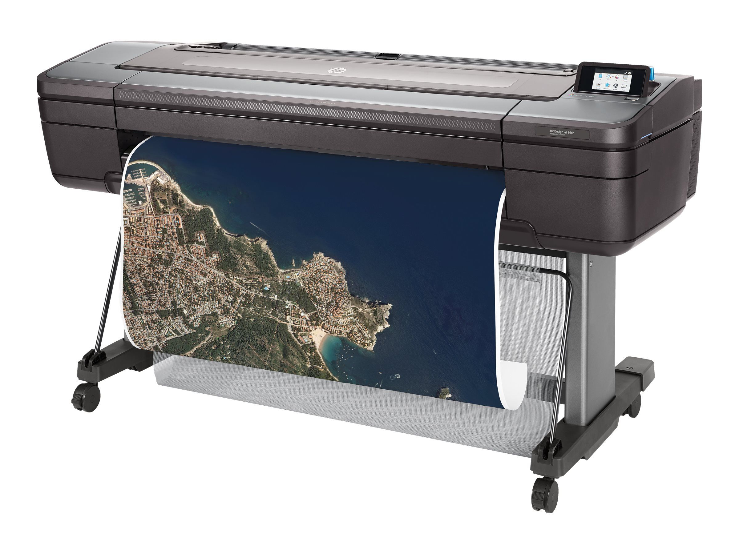 HP DesignJet Z6dr PostScript - 1118 mm (44") Großformatdrucker - Farbe - Tintenstrahl - Rolle (111,8 cm)