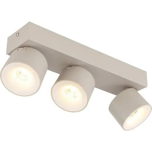 Globo ANBAUSTRAHLER 3X6W 480LM 3000K / GLOBO RAE SANDFARBEN 56961-3S