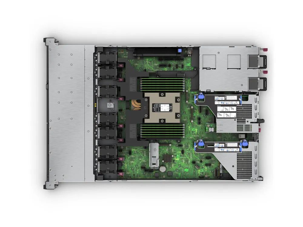 HPE ProLiant DL325 Gen11 - Server - Rack-Montage - 1U - 1-Weg - 1 x EPYC 9224 / 2.5 GHz - RAM 64 GB - SATA/SAS/NVMe - Hot-Swap 6.4 cm (2.5")