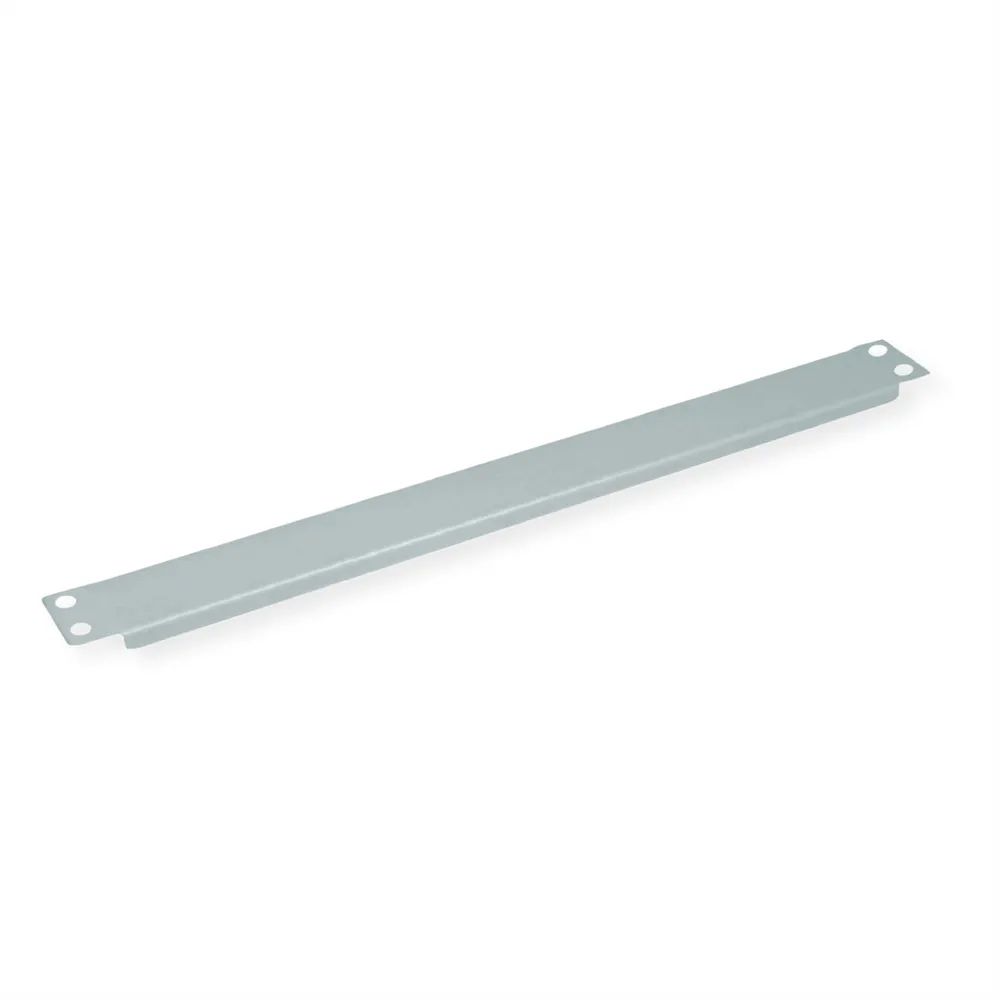 VALUE 19-Zoll-Blindplatte 1 HE, grau
