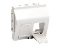 Equip Gehäuse mit modularen Einsätzen - 2 Ports