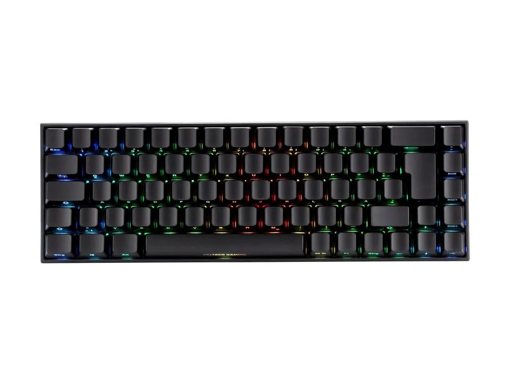 Deltaco GAMING DK440R - Tastatur - Hintergrundbeleuchtung
