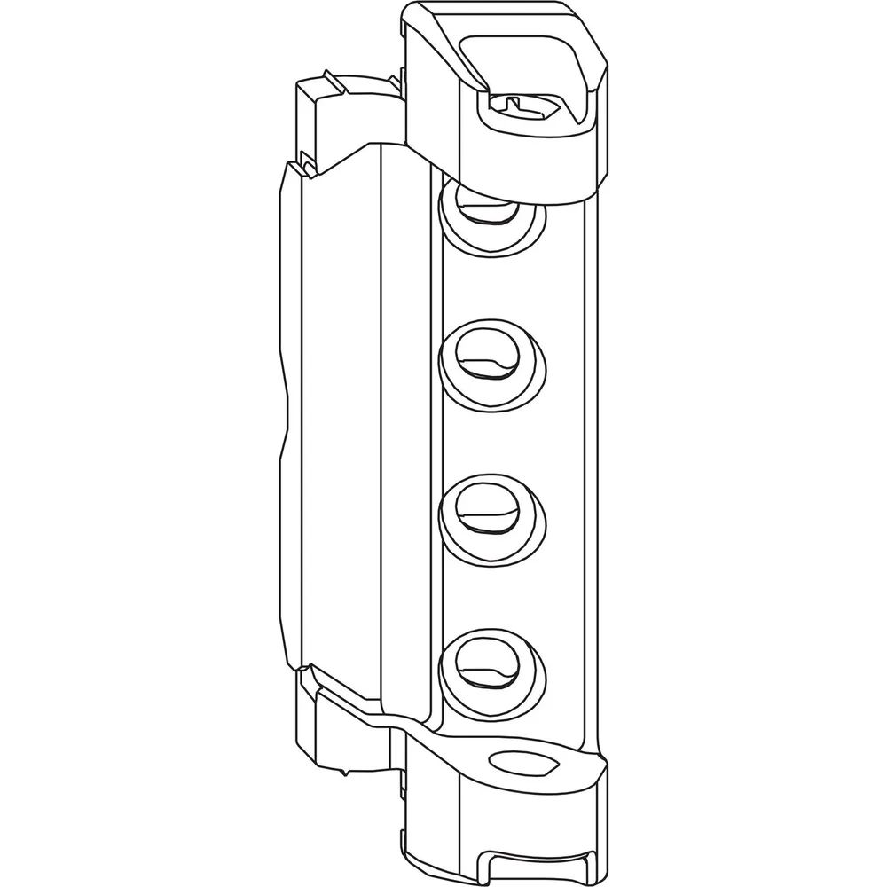 MACO Scherenlager DT130 4/15 mm 130 kg silber (202545)