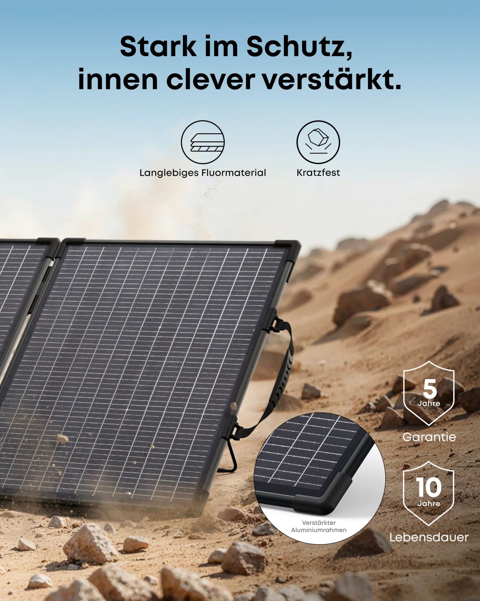 Anker SOLIX PS100 Bifacial Portable Solar Panel