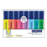 STAEDTLER Textsurfer classic - Textmarker - gemischte Farben - Pigmenttinte - 1-5 mm (Packung mit 8)