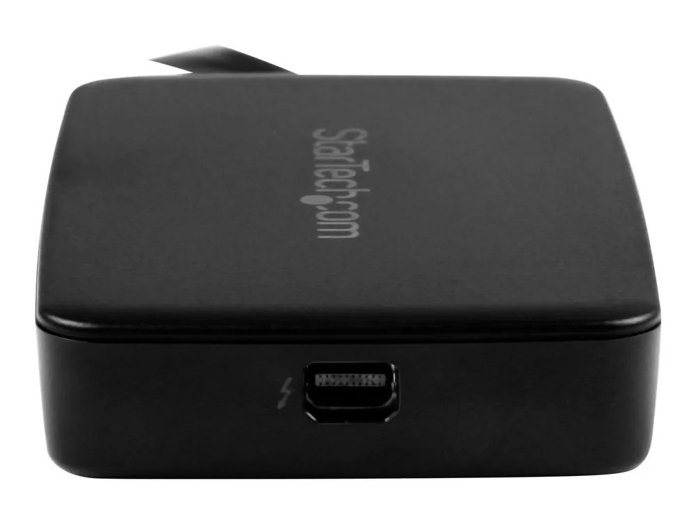 StarTech.com Thunderbolt 3 auf Thunderbolt 2 Adapter - TB3 Laptop auf TB2 Bildschirme/Geräte - Thunderbolt 1/2(10Gbit/s, 20Gbit/s) Konverter - TB3 zertifiziert - Schwarz - Windows/Mac (TBT3TBTADAP)