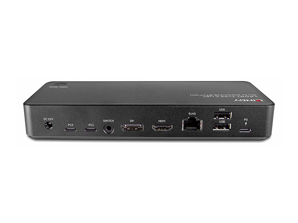 Lindy Dockingstation - USB-C 3.2 - DP, HDMI