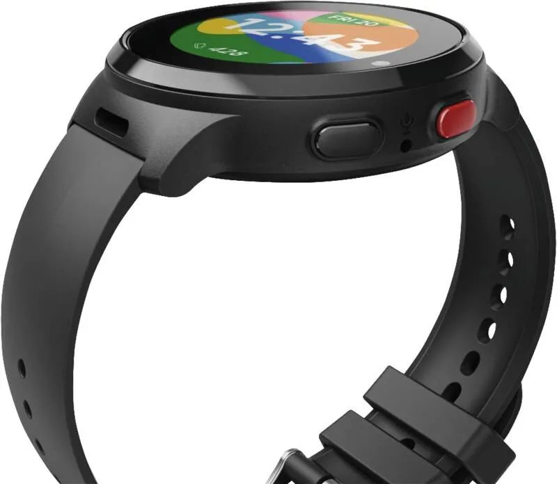 Hama Kinder-Smartwatch, mit GPS, SOS-Taste, Telefonfunktion, Schwarz
