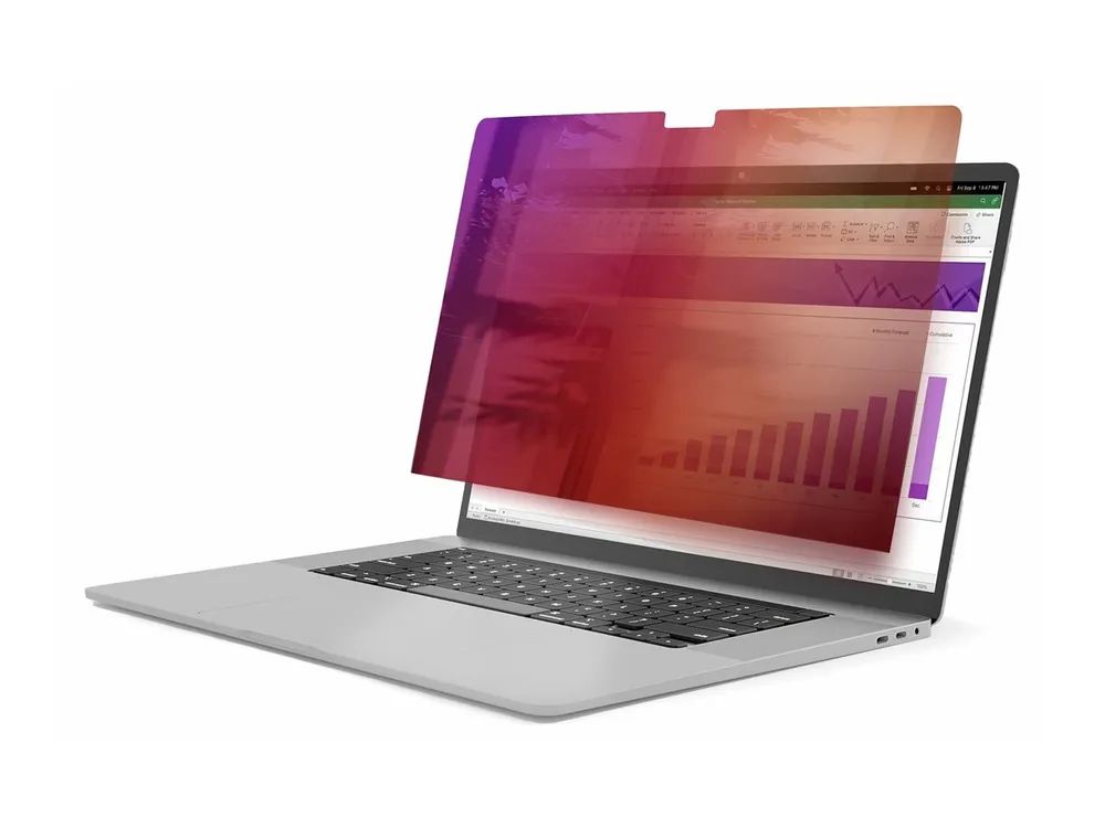 StarTech.com 14-inch MacBook Pro 21/23 Privacy Screen, Gold Filter w/Enhanced Privacy, Computer Security Shield, Double-Sided Screen Protector, +/- 30 Deg. - Blickschutzfilter für Notebook (horizontal)