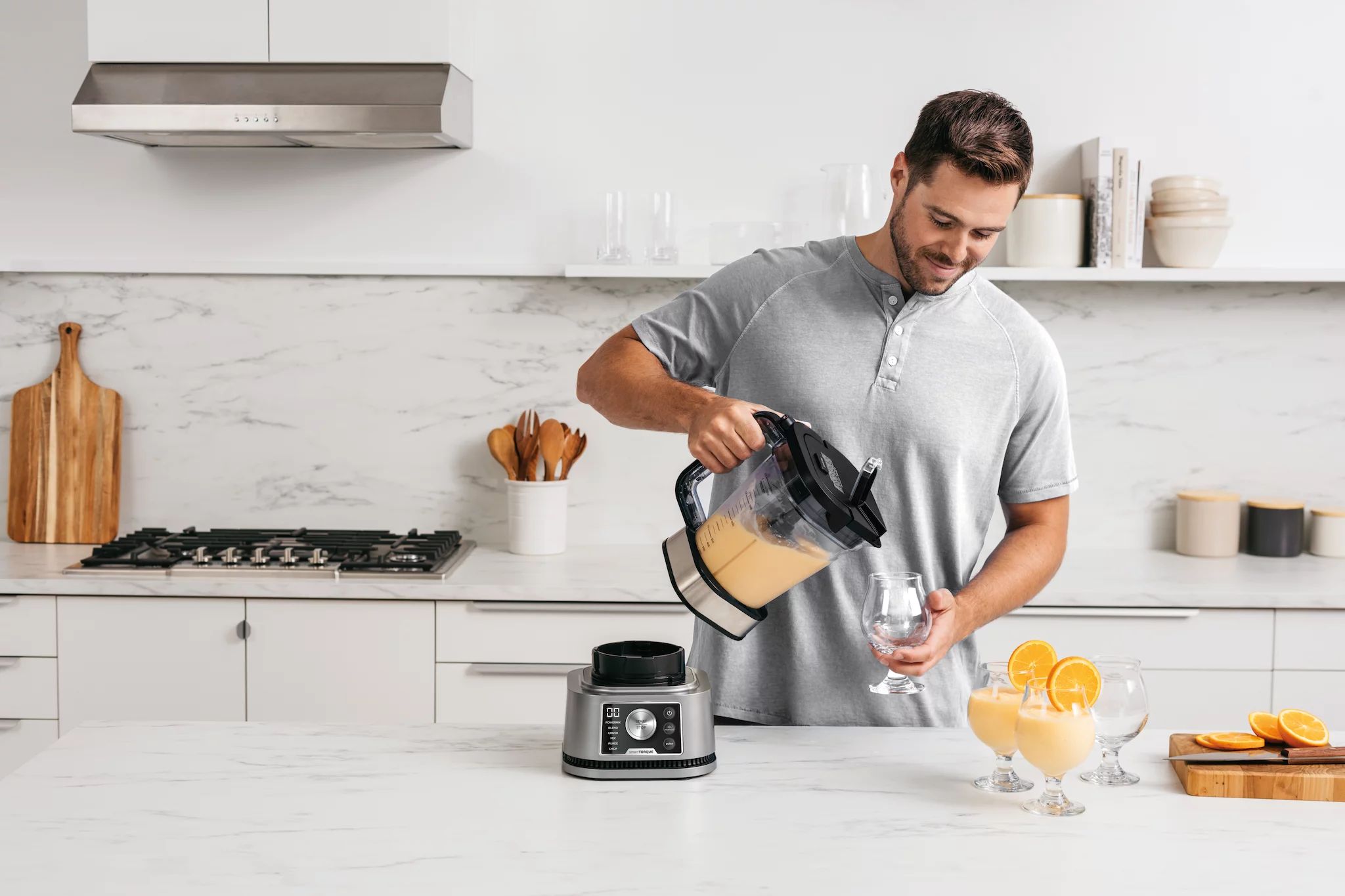 Ninja Foodi CB350EU 3-in-1 Power Nutri Mixer mit Smart Torque & Auto-iQ