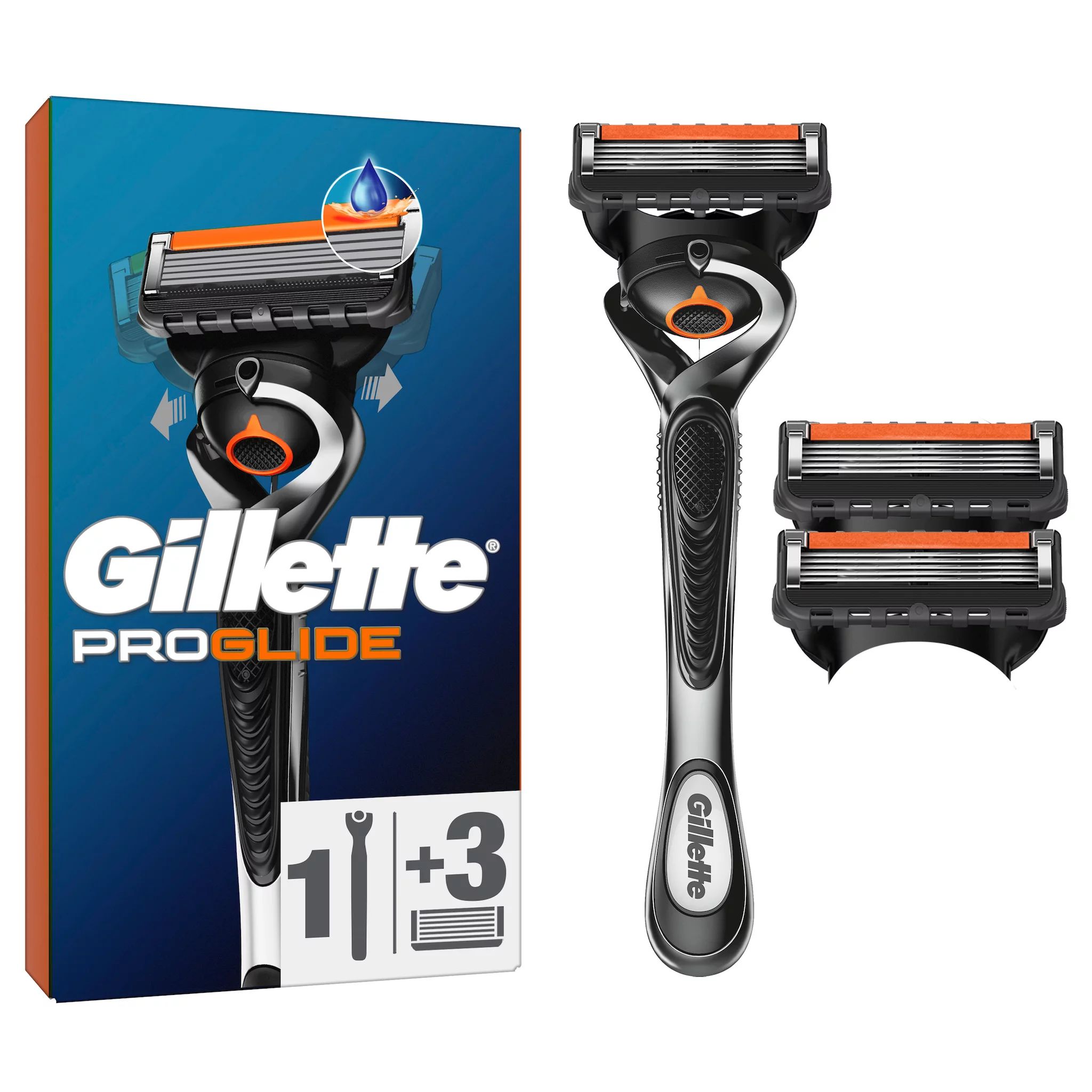 Gillette ProGlide Flexball Rasierapparat mit 3 Klingen