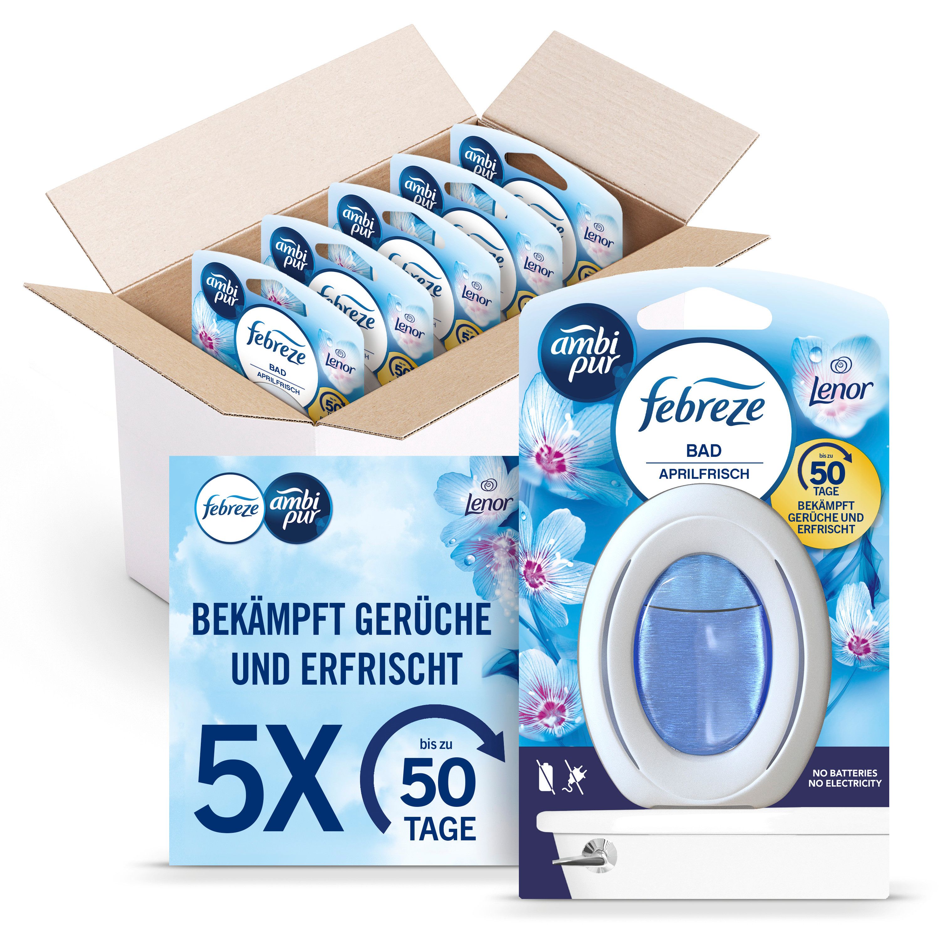 Febreze Bad Lufterfrischer Aprilfrisch  Ecom