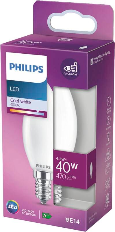 Philips LED classic 40W E14 CW B35 FR ND RFSRT4