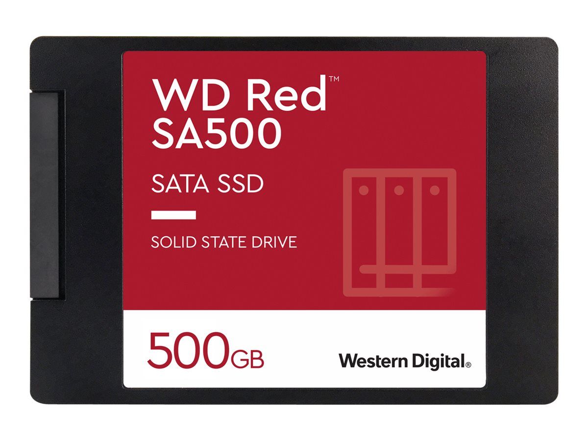 WD Red SA500 WDS500G1R0A - SSD - 500 GB - intern - 2.5" (6.4 cm)